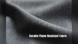 Tissu viscose Lenzing durable pour vêtements de travail industriels