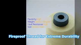 Fil à coudre méta-aramide durable pour conditions extrêmes