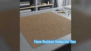 Fil modacrylique ignifuge de qualité supérieure pour vêtements de sécurité
