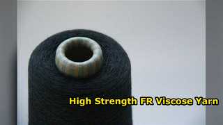 Fil de viscose Premium FR Lenzing pour vêtements de protection