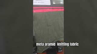 tissu à tricoter méta-aramide