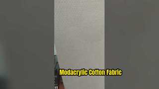 Composition du tissu en coton modacrylique : 60 % modacrylique, 40 % coton