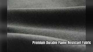 Tissu en viscose Lenzing noir de qualité supérieure, durable et respirant.