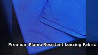 Tissu en viscose Lenzing FR de qualité supérieure, durable, ignifuge