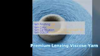 Fil de viscose Lenzing haut de gamme pour textiles haute performance