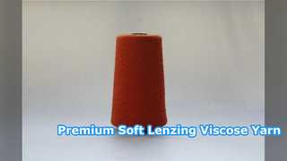 Fil de viscose Lenzing de qualité supérieure pour textiles doux et durables