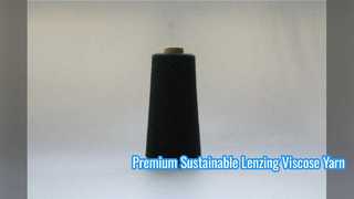 Solution textile écologique de fil de viscose Lenzing de qualité supérieure