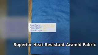 Équipement de protection résistant à la chaleur en tissu Meta Aramid FR