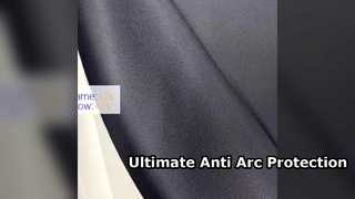 Tissu anti-arc méta-aramide pour la sécurité de l'énergie électrique