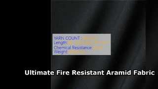 Tissu méta-aramide haute résistance pour équipements résistants au feu