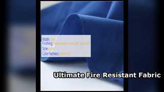 Tissu méta-para-aramide résistant au feu ultime
