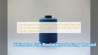 High Strength Para Aramid Sewing Thread Fire Resistant