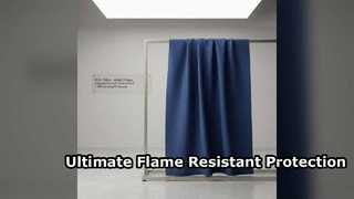 Protection 100 % ignifuge en tissu méta-aramide