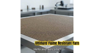 Fil modacrylique ignifuge haute performance