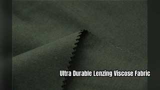 Tissu viscose Lenzing durable pour vêtements de travail professionnels