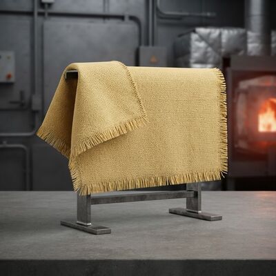 Tissu d'isolation thermique en Kevlar et fibre de verre avec résistance aux hautes températures, ignifuge et résistance à la déchirure