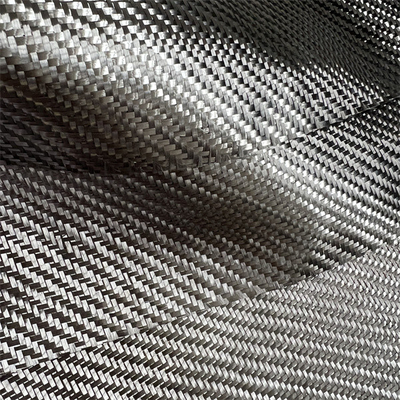 Noir de tissu de fibre de la fibre 3K Aramid de carbone pour l'équipement de sport