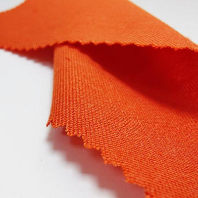 Tissage orange de plaine de couleur du tissu 150gsm d'Aramid IIIA de méta
