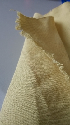 Tissu anti-coupe jaune durable à haute conductivité électrique