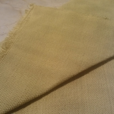Tissu anti-coupe jaune durable à haute conductivité électrique