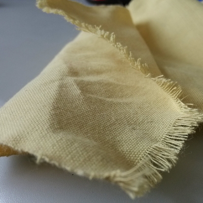 Tissu anti-coupe jaune durable à haute conductivité électrique