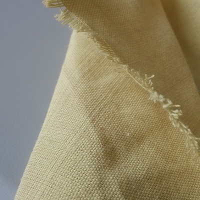 Tissu anti-coupe jaune durable à haute conductivité électrique