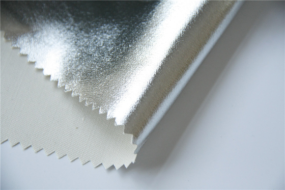 Thermique la résistance tissu jaune de 260 le revêtement en aluminium d'anti Para Aramid de coupe de degré