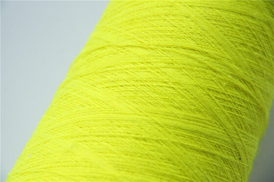 Le fil de couture de franc Para Aramid bavardent Ne30/2 jaune cru pour le tissage de tissu