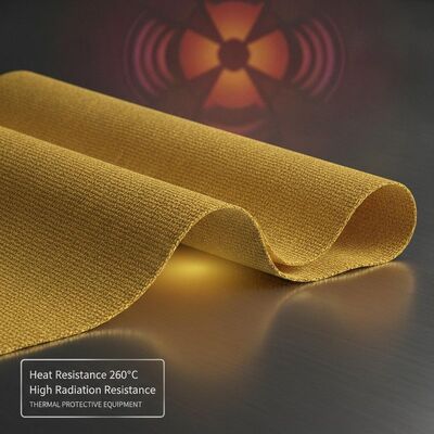 Résistance à la chaleur 260 degrés Tissu para-aramidique offrant une haute résistance aux rayonnements Conçu pour les équipements de protection thermique