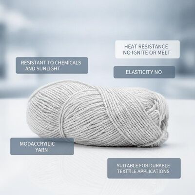 Résistant aux produits chimiques et à la lumière du soleil Résistance à la chaleur Résistance à l'inflammation ou à la fusion Élasticité non adaptée aux applications textiles durables