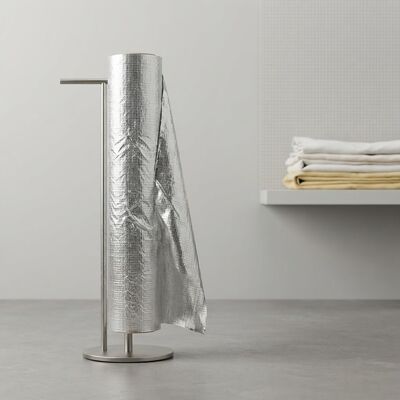 tissu  enduit  de  feuille  d'aluminium  aramide