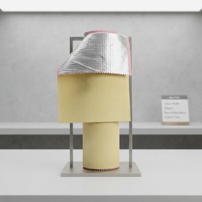 Longueur de rouleau 100m Tissu ignifuge personnalisé offrant une stabilité thermique de 260°C, 15% adapté aux vêtements de protection