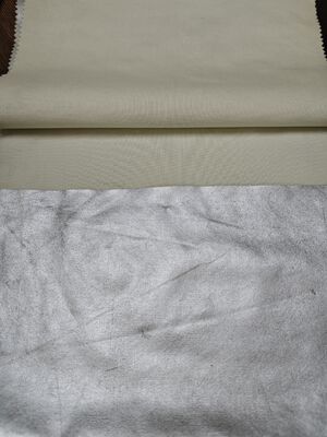 Tissu métaramide en feuille d'aluminium résistant à la chaleur, ignifuge et de longueur personnalisée