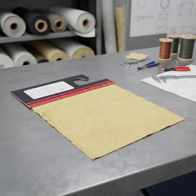 Tissu d'isolation thermique en Kevlar et fibre de verre avec résistance aux hautes températures, ignifuge et résistance à la déchirure