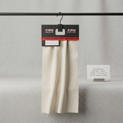 Tissu tricoté ignifuge largeur 180 cm poids 215 g/m² avec 70 % modacrylique 30 % viscose ignifuge pour applications ignifuges