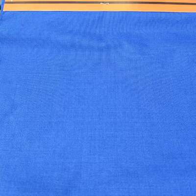 Tissu méta-aramide anti-statique bleu vif 160 g/m² pour vêtements de travail de sécurité d'été pétrochimique
