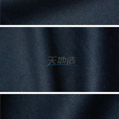 Tissu bleu marine de fibre de Meta Aramide 93/5/2 200gsm pour le costume de lutte contre l'incendie