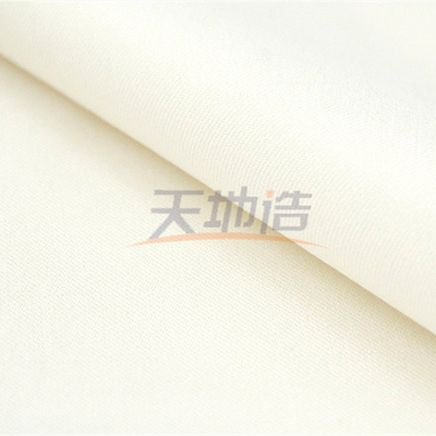 Tissu 180gsm d'Aramid de méta blanc pour emballer le costume