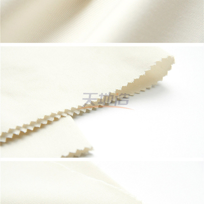 Tissu 180gsm d'Aramid de méta blanc pour emballer le costume