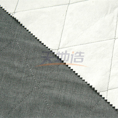 Tissu d'Aramid de méta Grey With Aramid Felt 200gsm pour la doublure d'habillement de lutte contre l'incendie