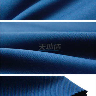 Bleu royal Ne30/2 du tissu 220gsm d'Aramid de méta de vêtements de travail