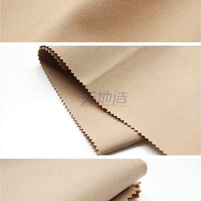 Le dopant kaki de 250 GM/M a teint le tissu d'Aramid ignifuge pour des uniformes de désert