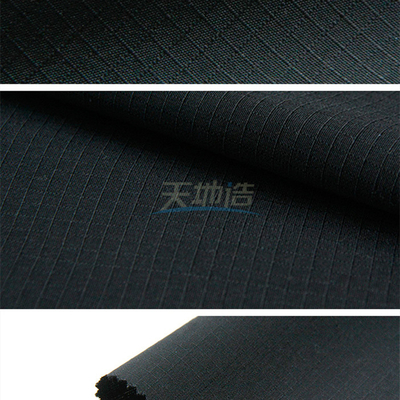 Bleu marine visqueux du tissu 260gsm d'Aramid Lenzing pour les vêtements de protection