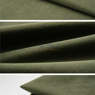 3A a mélangé le vert du tissu 180gsm d'Aramid de méta pour les vêtements de protection