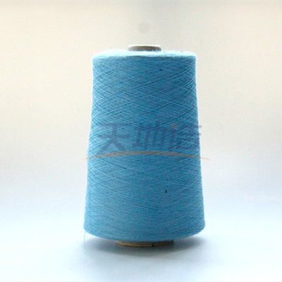 Ne33/2 le méta Aramid a mélangé le bleu de ciel de fil pour le produit chimique d'huile