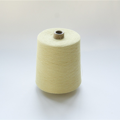 Jaune cru de 40 TEX Para Aramid Filament Yarn pour le tissage de tissu