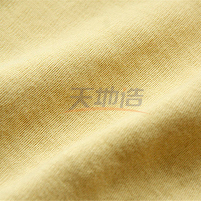 Para Aramid ont tricoté le jaune cru de couplage de tissu pour le bouclier de protection