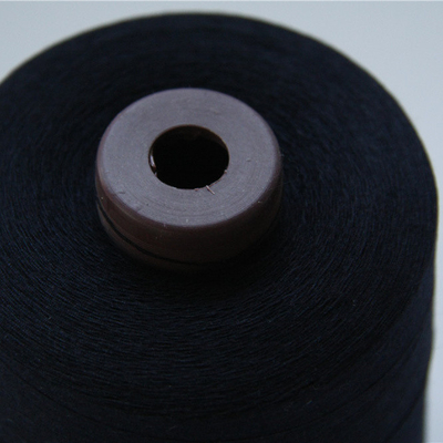 Fil à hautes températures 30 TEX Navy Blue de broderie d'Aramid de méta de résistance