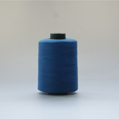 Fil de couture d'Aramid de méta de résistance de feu 40 TEX Royal Blue
