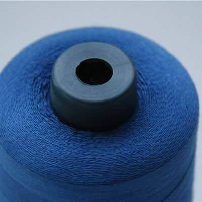 Fil de couture d'Aramid de méta de résistance de feu 40 TEX Royal Blue